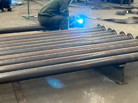 白沙20#无缝注浆管加工108*6钢花管棚管